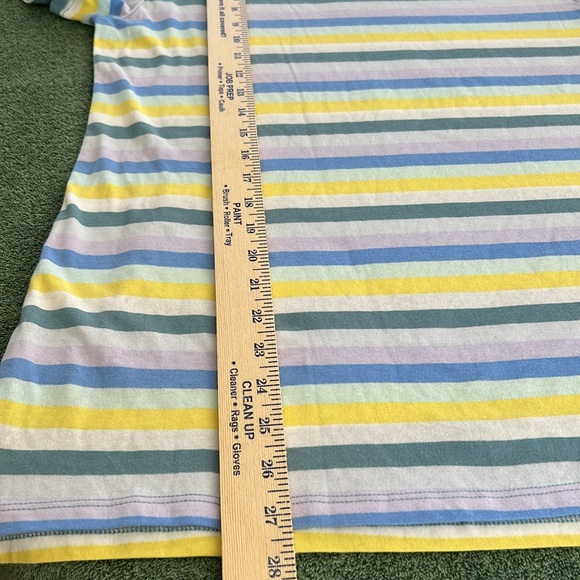 a.n.a Women’s Striped Pullover Short Sleeve T-shirt Medium NWT Beautiful & Soft - Picture 9 of 9